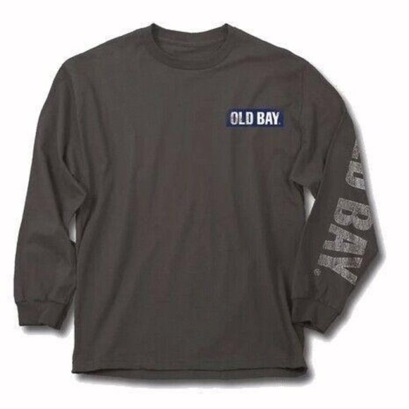 Beer Crabs and Old Bay Long Sleeve T-Shirt Sweatshirt - NEW Fast Ship - Picture 2 of 5